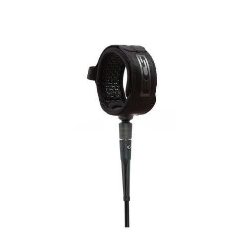 10' All Round Essential Ankle Longboard Leash - Black
