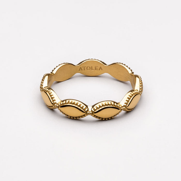 Gold Greek Ring