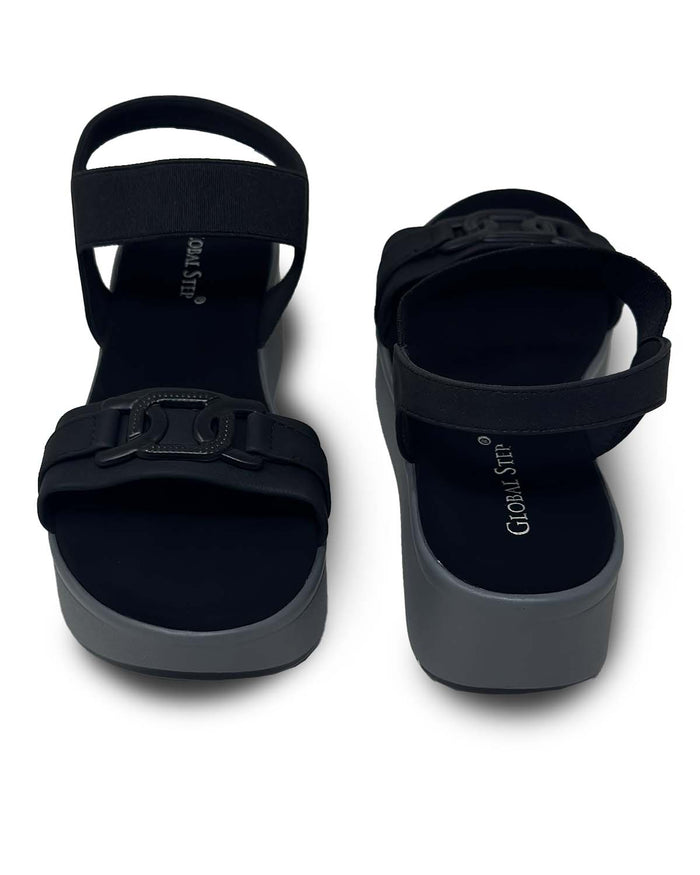 Black Platform Wedges – view 4