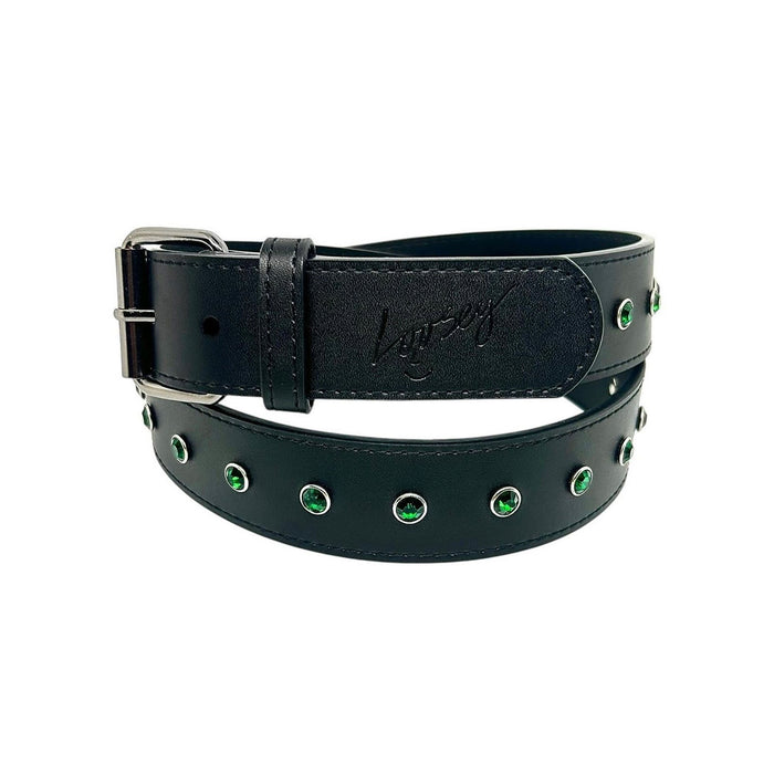 Black Rhinestone Belt