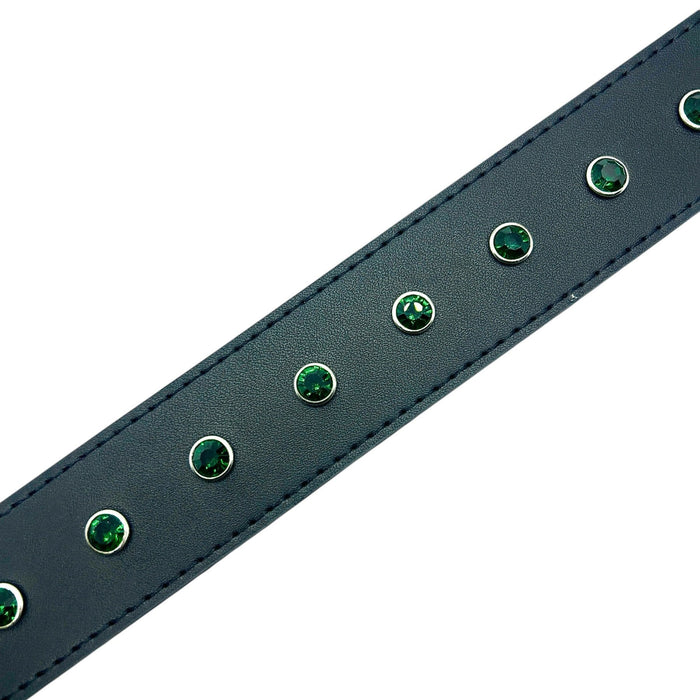 Black Rhinestone Belt
