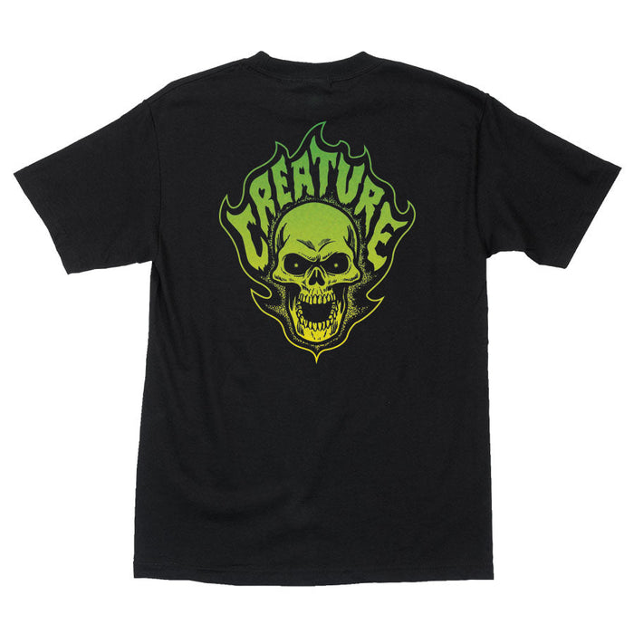 Bonehead Flame S/S Tee - Black
