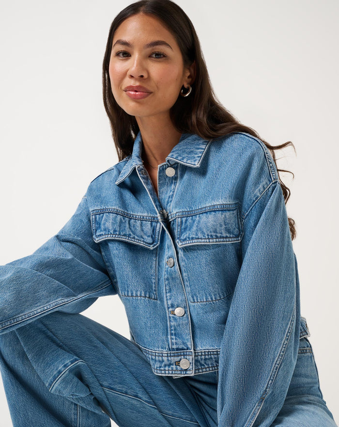 Cargo Denim Jacket