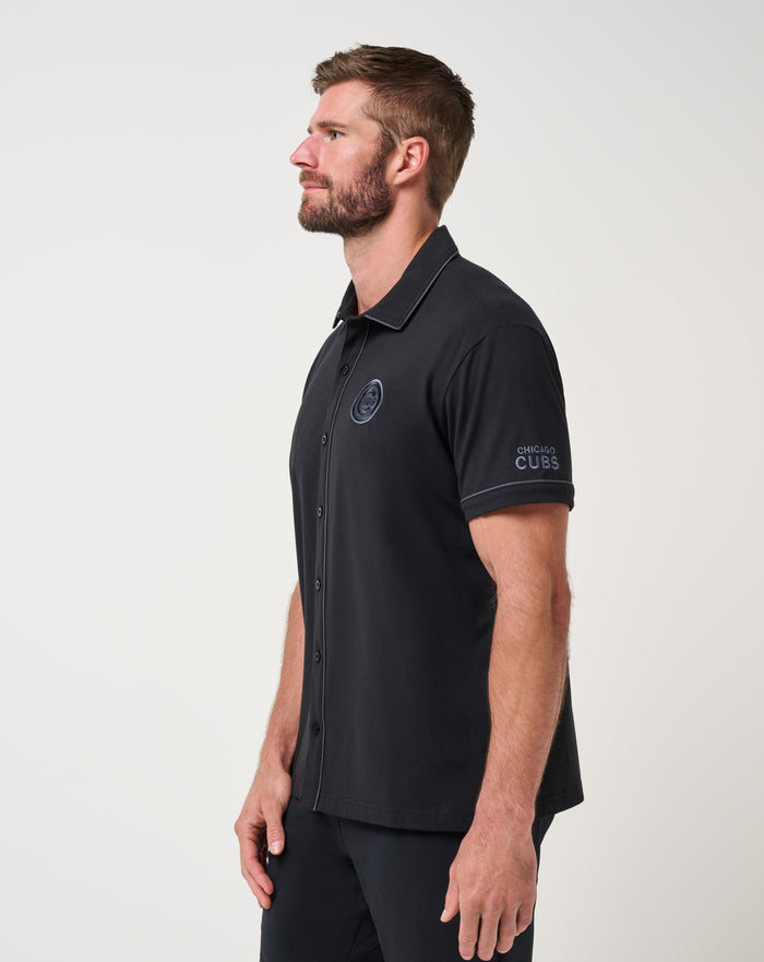 Chicago Cubs On The Field Button-Up