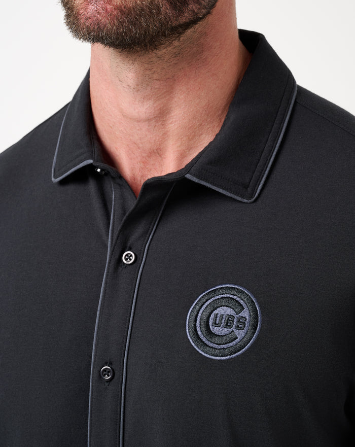 Chicago Cubs On The Field Button-Up