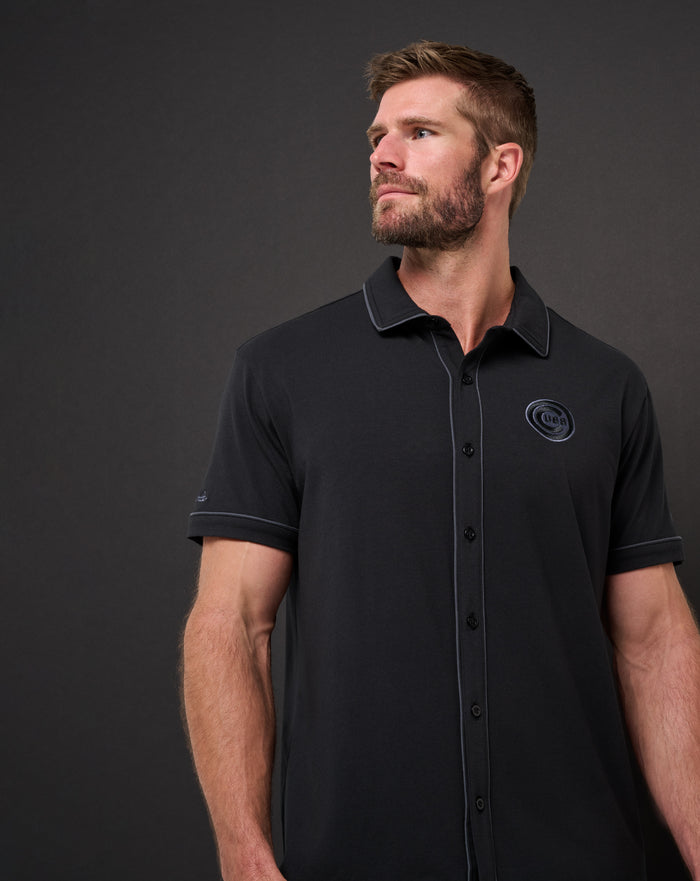 Chicago Cubs On The Field Button-Up