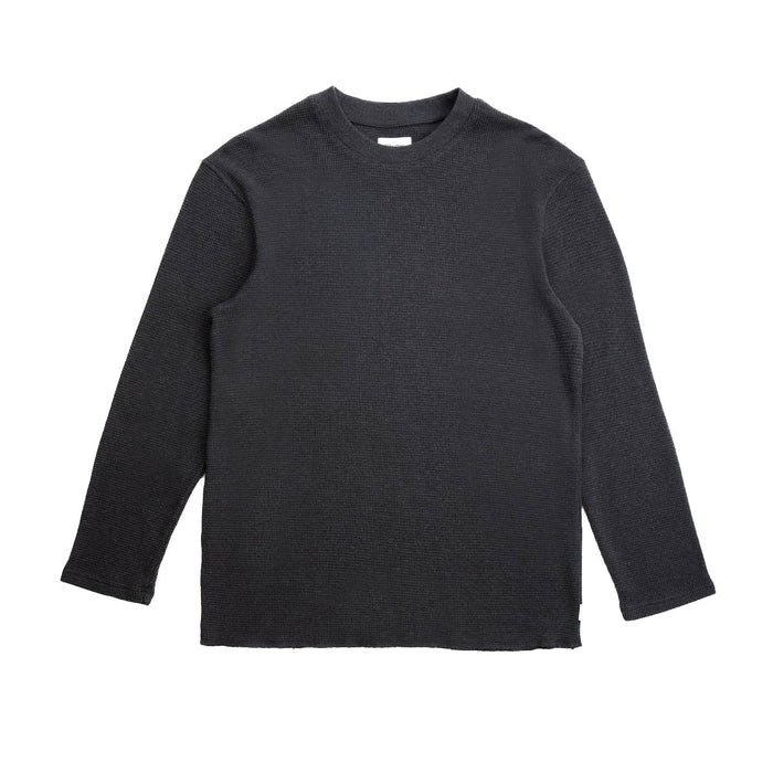 CLASSIC WAFFLE KNIT - Vintage Black
