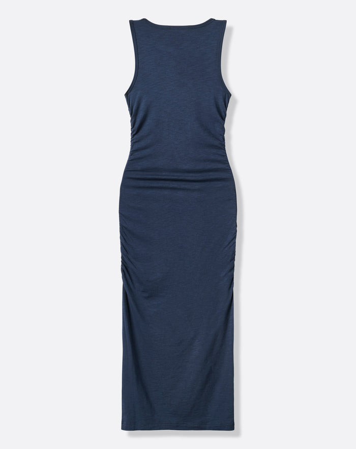 Cloud Jersey Ruched Midi Dress