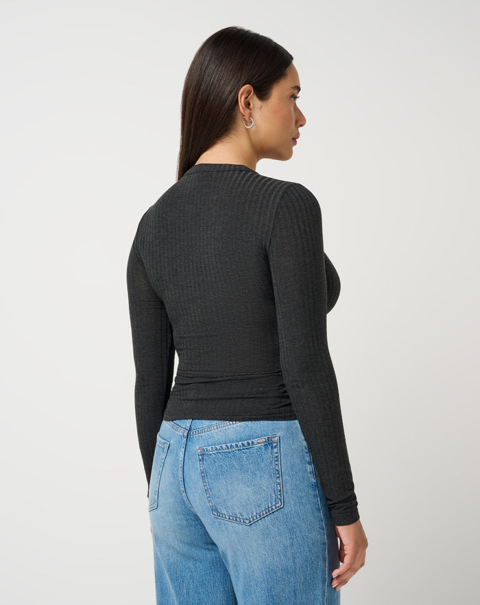 Cloud Modal Rib Henley