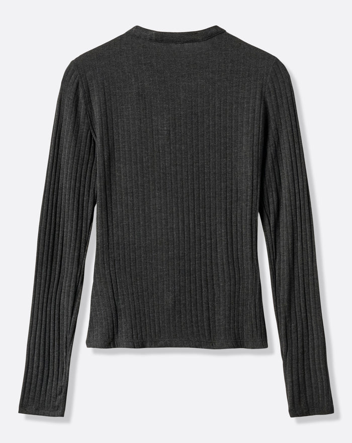 Cloud Modal Rib Henley