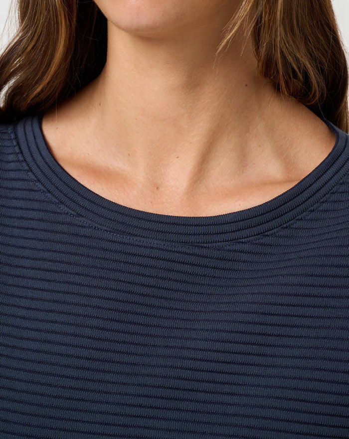 Coastal Rib Long Sleeve Top
