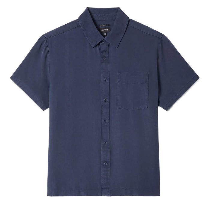 Cooling Comfort S/S Woven - Midnight Navy