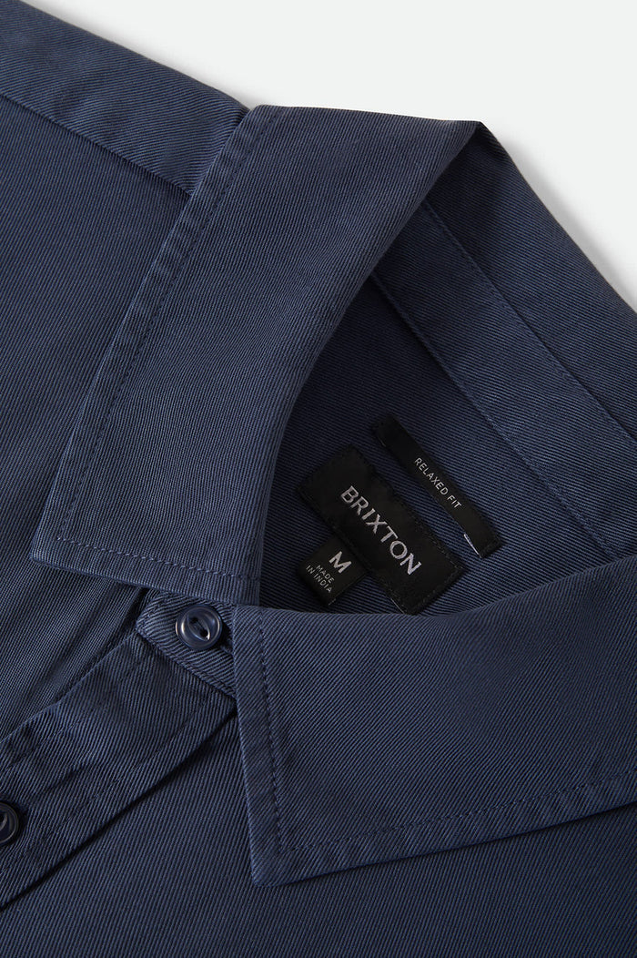 Cooling Comfort S/S Woven - Midnight Navy
