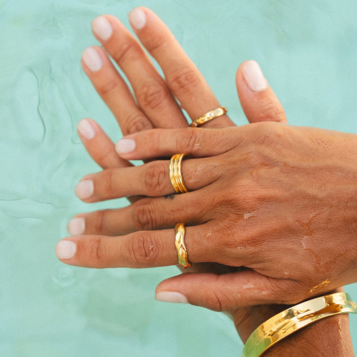 Minimalist Statement Ring