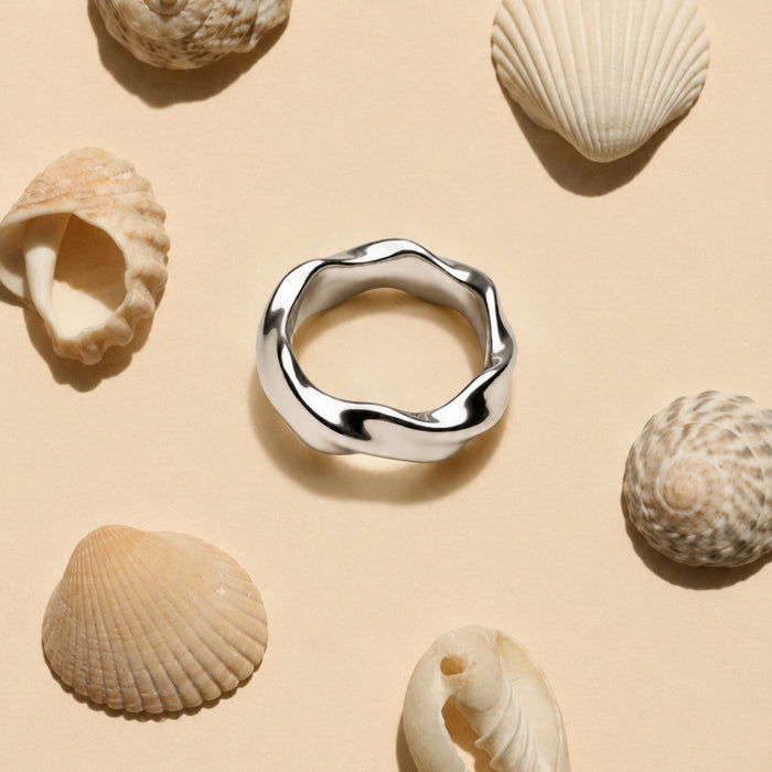 Silver Dune Ring