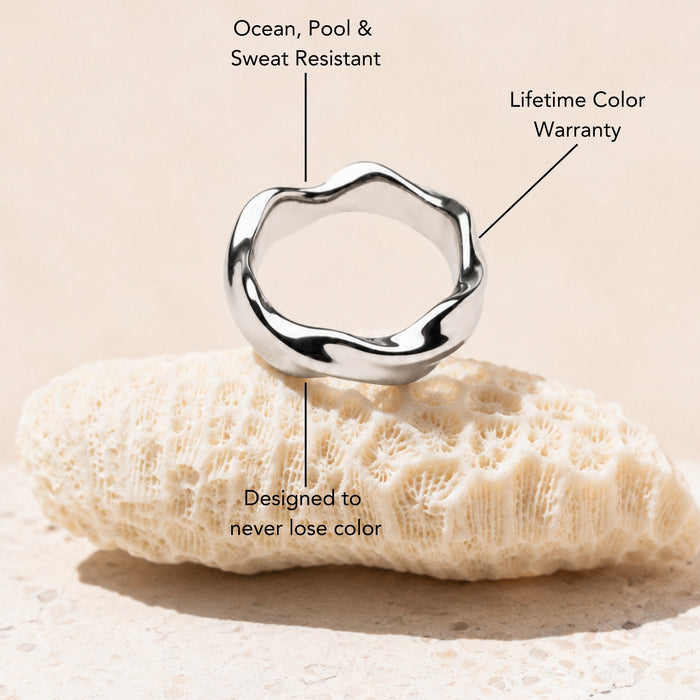 Silver Sand Ring