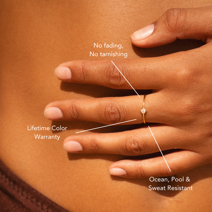 Radiant Gold Ring