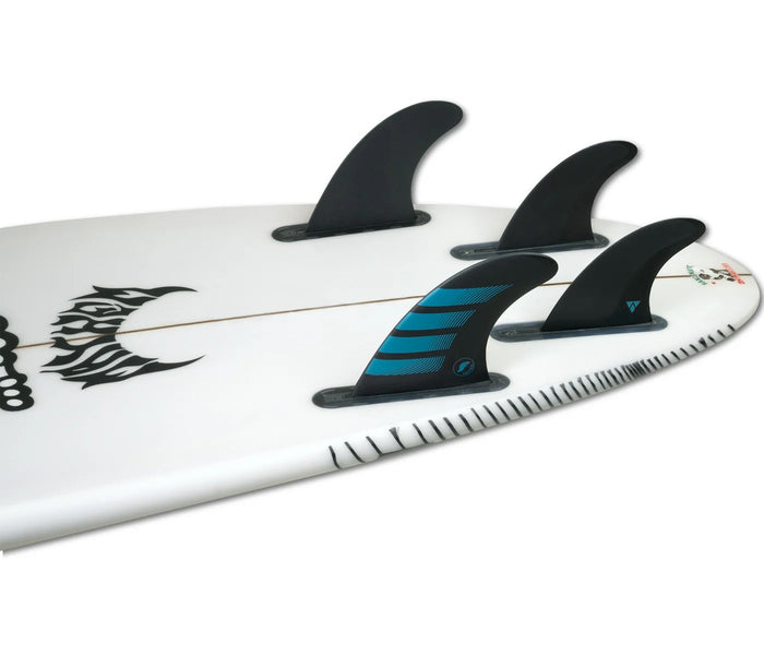 F4 Alpha 5-Fin - Carbon/Aqua
