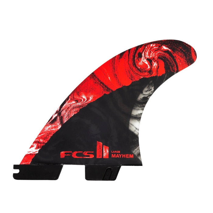 FCS II MB PC Carbon Tri-Quad Fins - Large