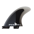 FCS II Reactor PC Medium Charcoal/Black Quad Rear Retail Fins