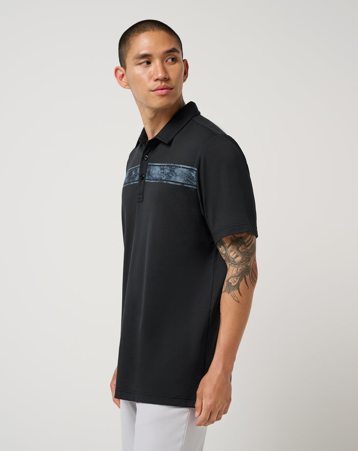 Featherweight Chest Stripe Polo