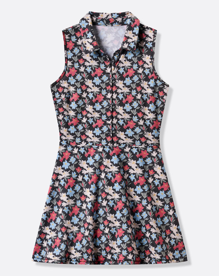 Featherweight Course Time Polo Dress