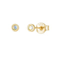 opal stud earrings