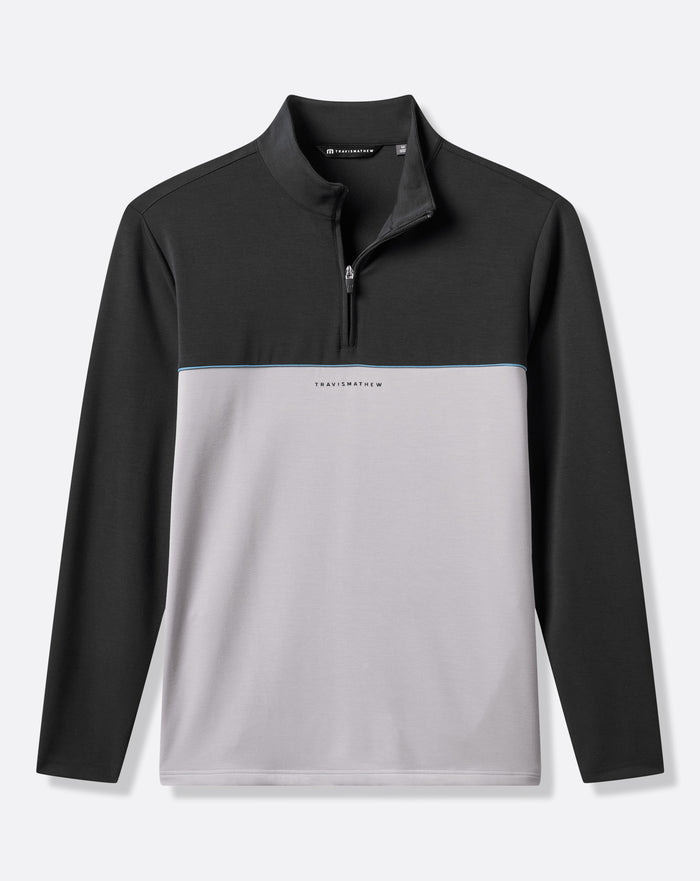 Fibercloud Color Block Quarter Zip