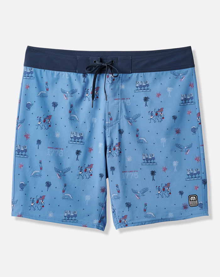 Firework Festival Boardshort 18In