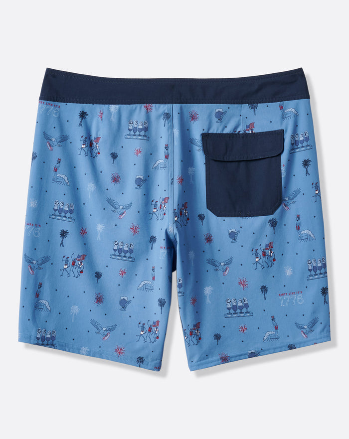 Firework Festival Boardshort 18In