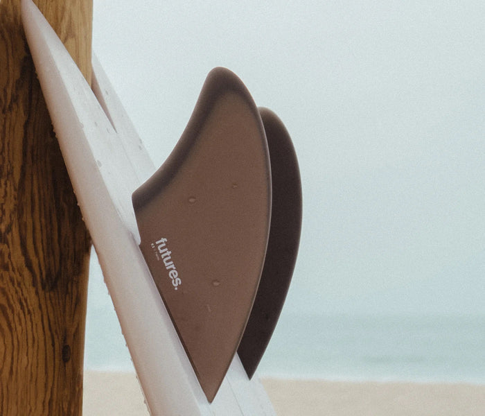FK2 Fiberglass Keel Twin Fins (Small)