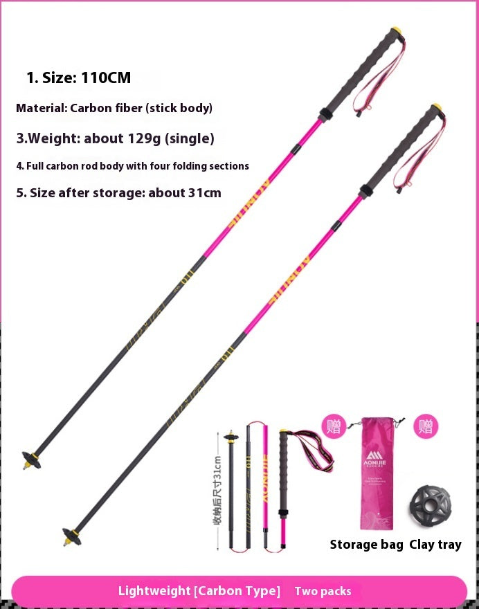 Bright Pink 110CM Carbon