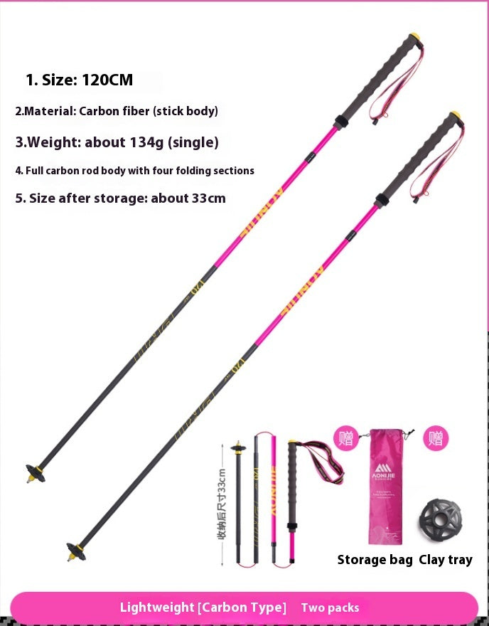 Bright Pink 120CM Carbon