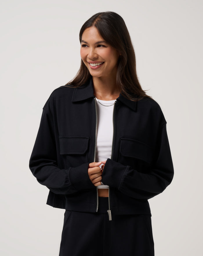 Friday Doubleknit Utility Jacket