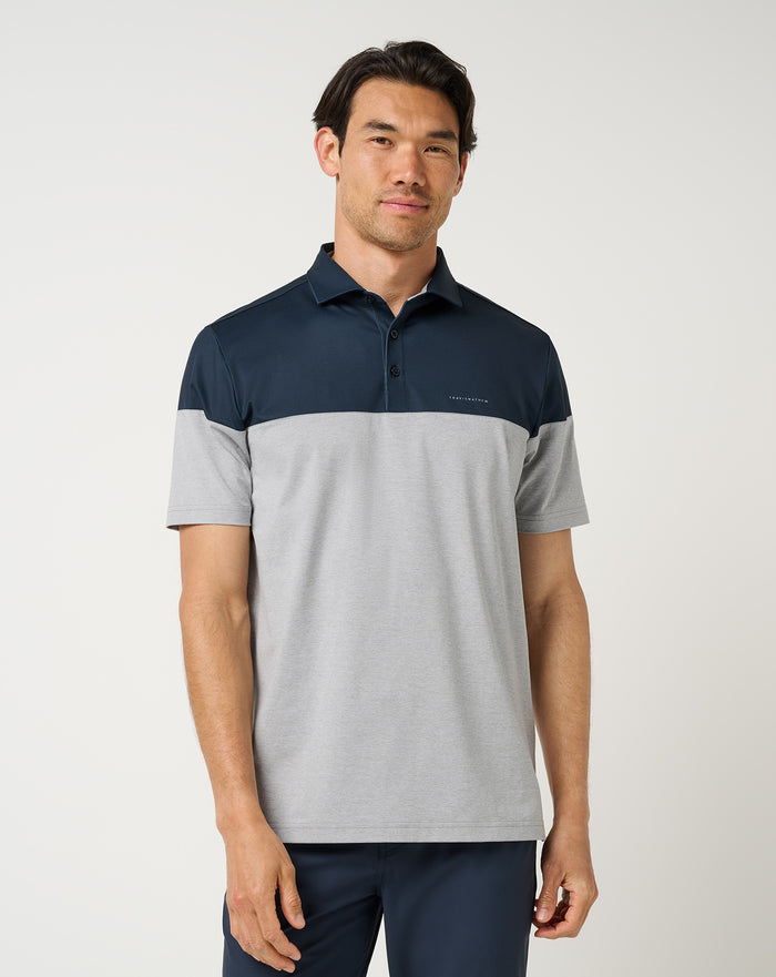 Full Round Color Block Polo
