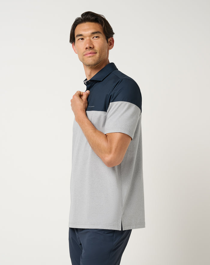 Full Round Color Block Polo