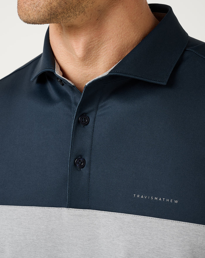 Full Round Color Block Polo