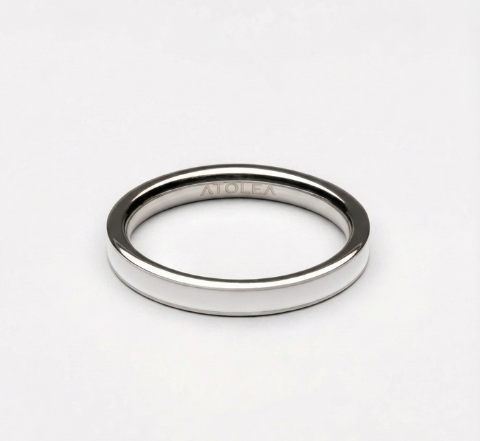 Silver Halo Ring