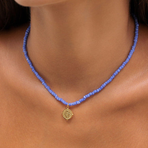 Blue Chokers beads