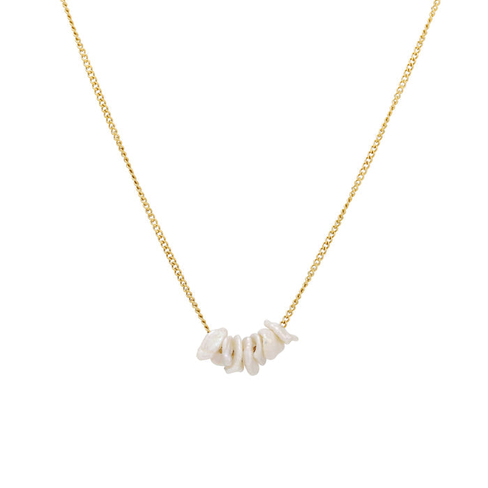 Choker Irreglar Pearls