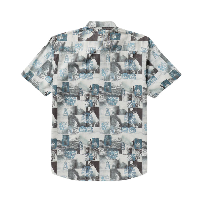 Kauai Block Print Collage Shirt - Multi