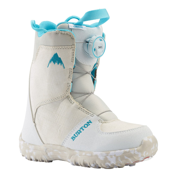 Kids' Grom BOA® Snowboard Boots, White