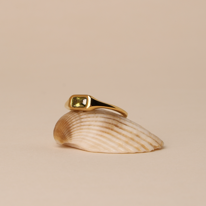 Peridot Gem Ring