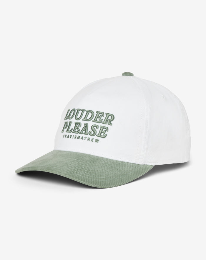 Louder Please Snapback Hat