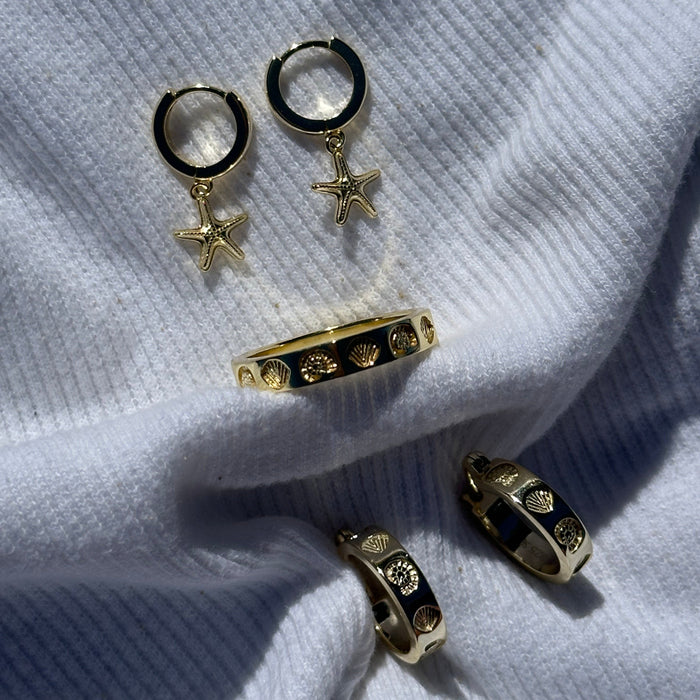 star fish earrings