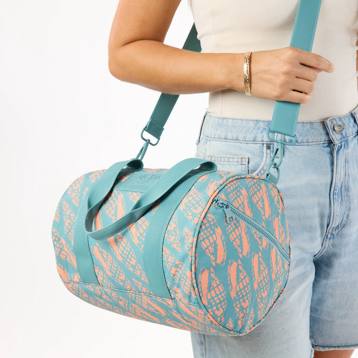 Miter Lineup Stubby Duffle - Nectarine/Tide