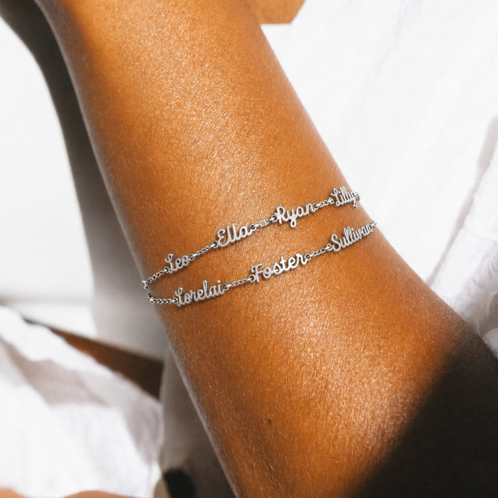 7 names / Silver Color