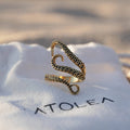 Gold Octopus Ring (5603982475432)