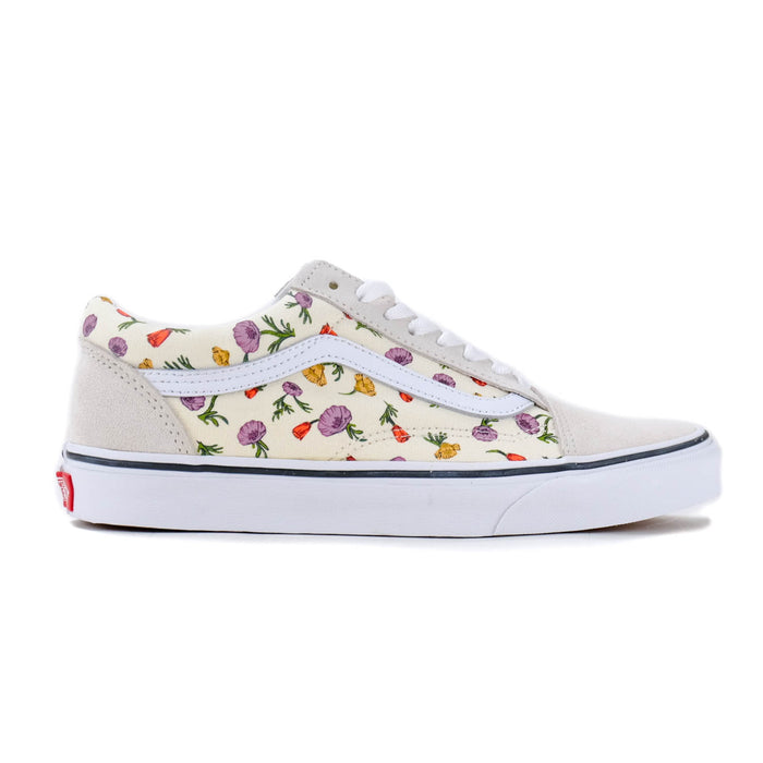 Old Skool - Poppy Floral Cream