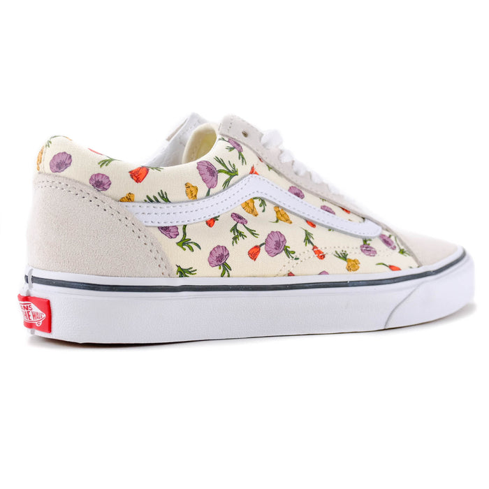 Old Skool - Poppy Floral Cream